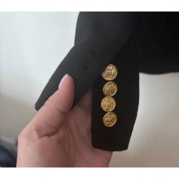 Smythe Duchess Blazer in Black size 10 - Picture 6 of 6